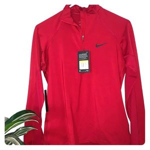 Red Nike running jacket